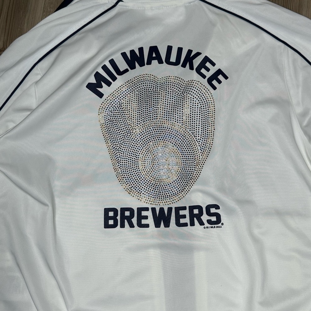 Milwaukee Brewers White Jacket